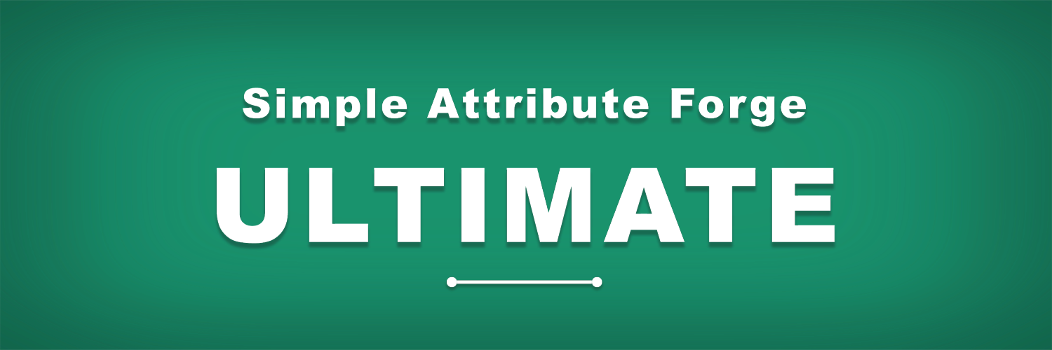 Simple Attribute Forge Ultimate